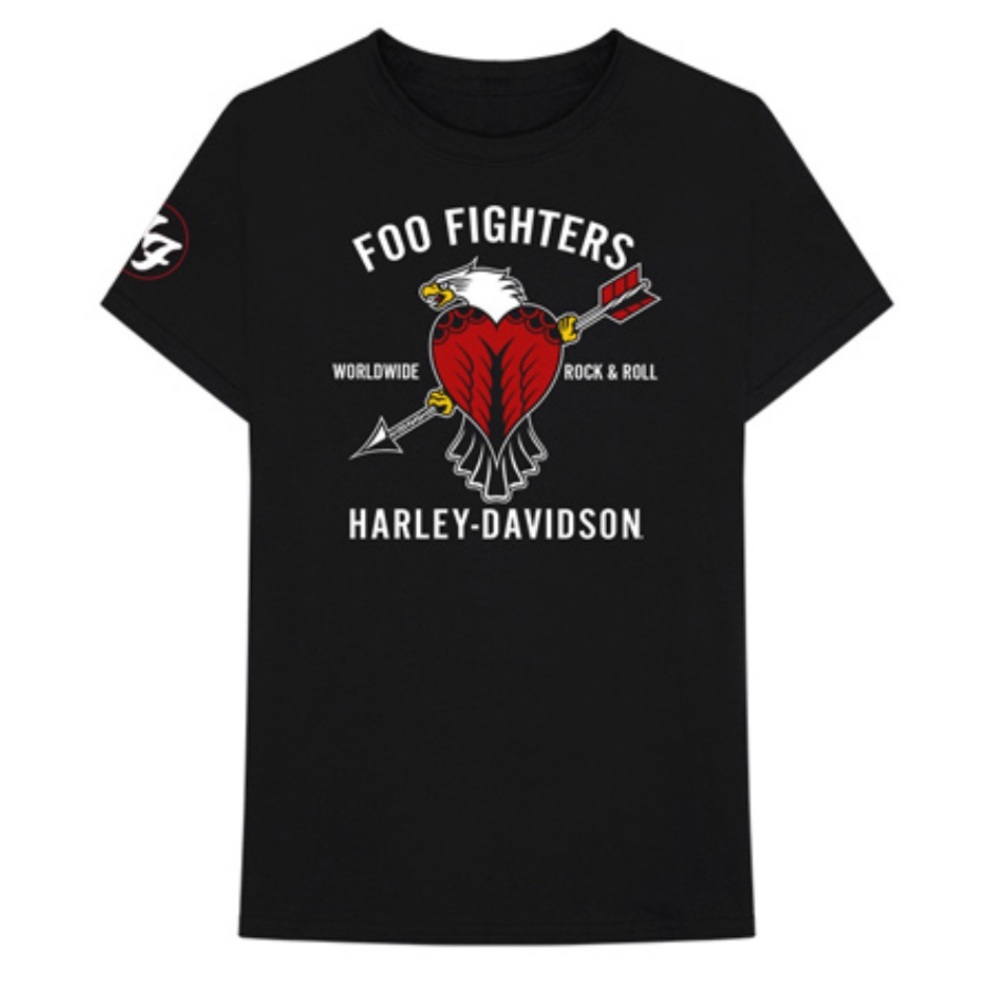 Harley Davidson x Foo Fighters Women’s Tee, Size XS